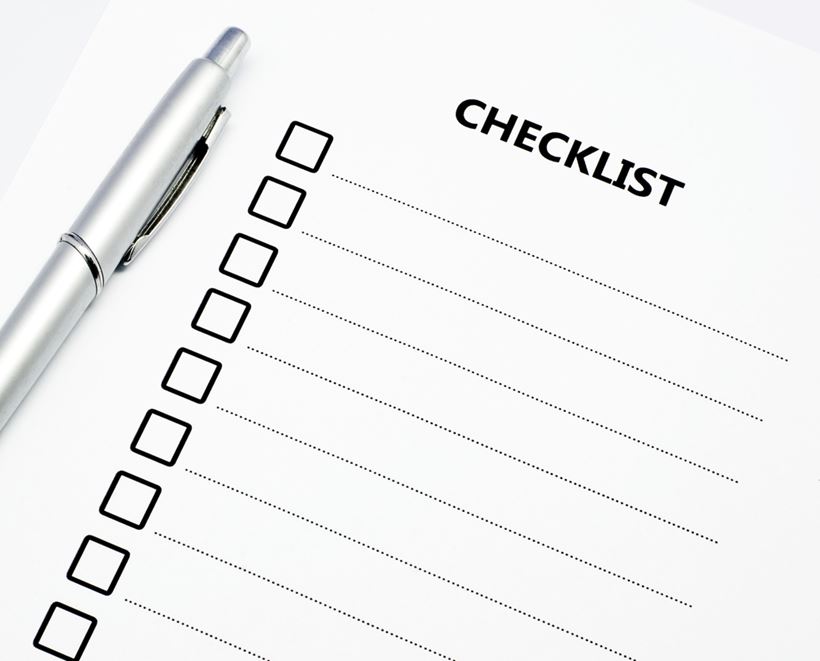 Create a moving checklist to get everything done on time. 