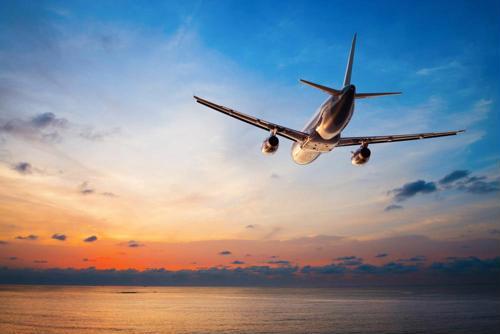 A flight is an attractive option to reach your new home because of its speed.