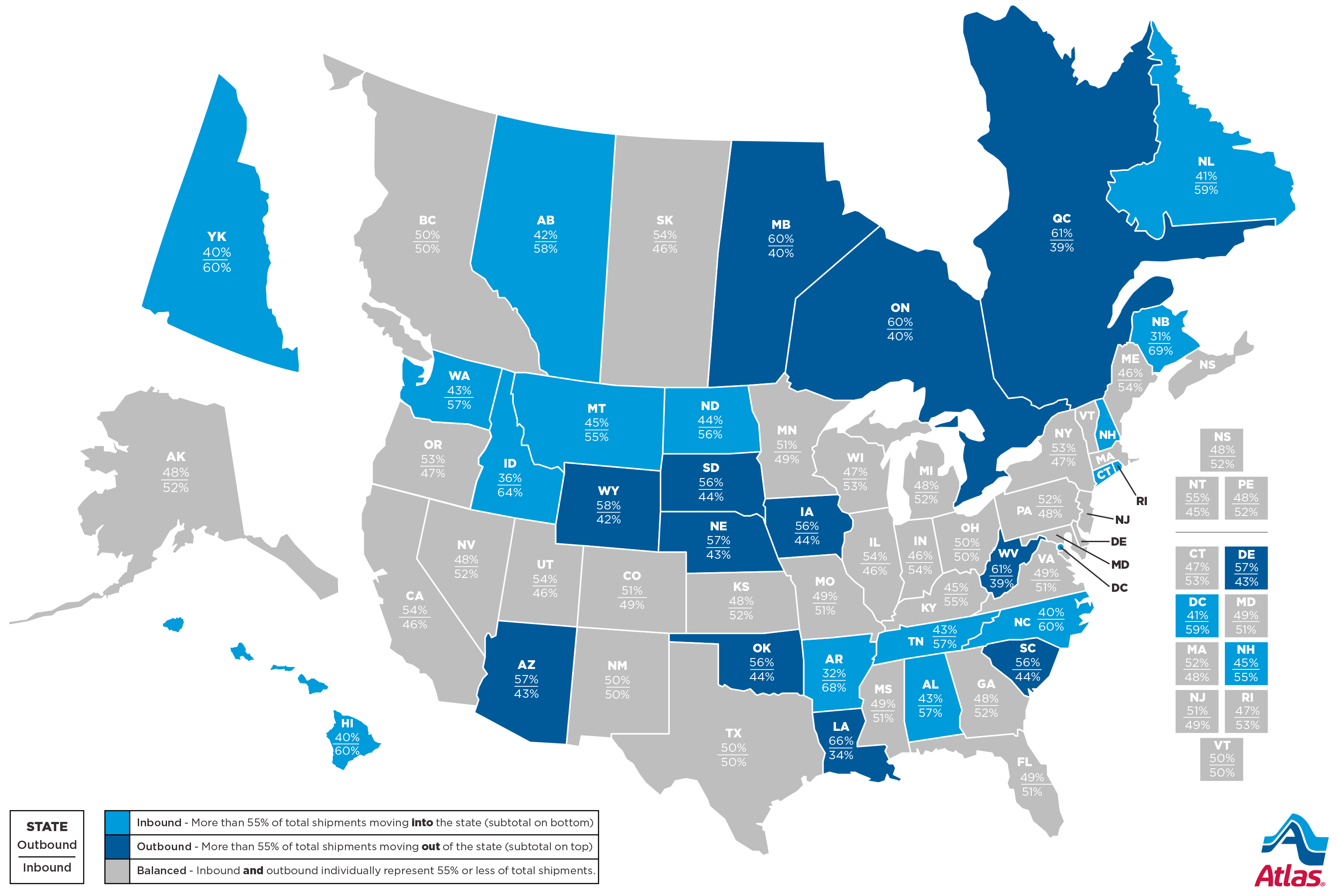 2025 Migration Patterns: Where Is America Moving? | Atlas Van Lines