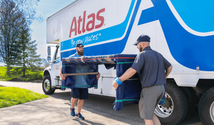 Atlas professionals moving furniture