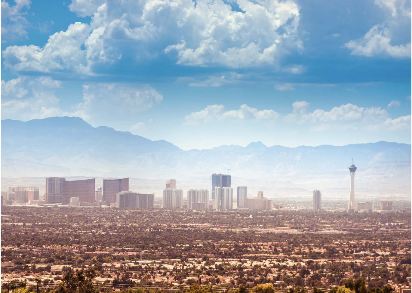 North Las vegas skyline