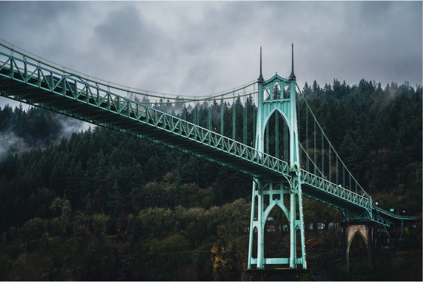 St johns bridge Portland Oregon